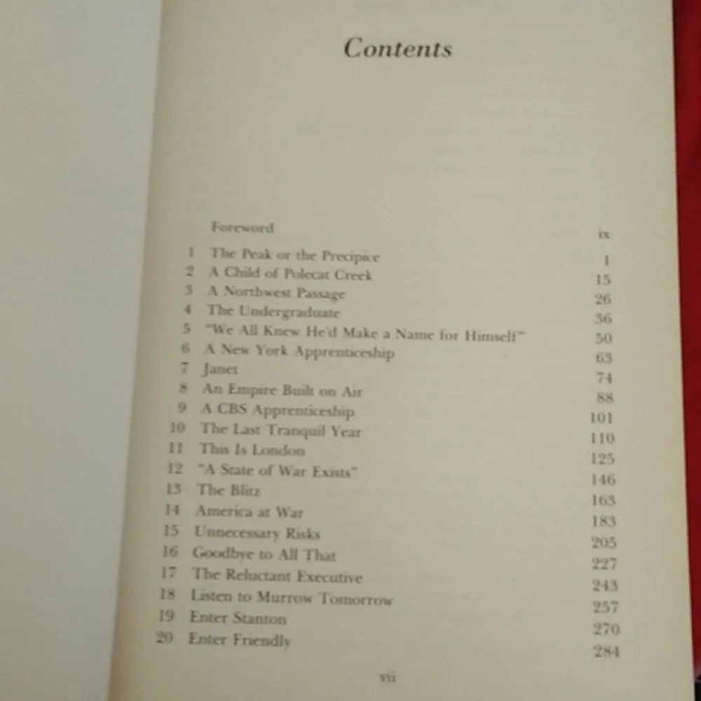 D- Edward R.Murrow